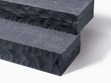 Blocs marches en basalte Takeda bosselé zoom