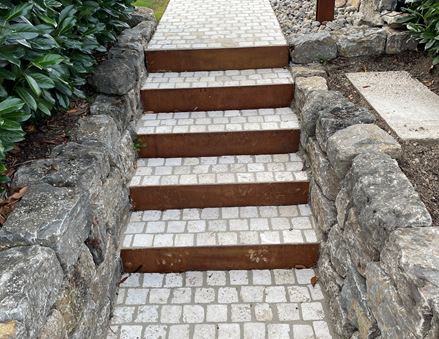 Pavés Escalier Medium Select Découpe 3-4