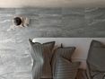 Dolomit Silver effet granite transforme votre intérieur Un carrelage effet pierre naturelle, et plus précisément effet granite, dans la chambre à coucher