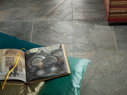 Carrelage en quartzite Deoli Green